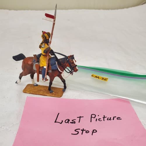 Metal Hand Painted 54mm SOE002 Skinner's Horse Lancer CM-35 - Thumbnail 9