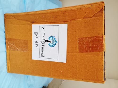 Modern Beautiful Design Handcrafted Urn for Human Ashes BA-631 - Thumbnail 2