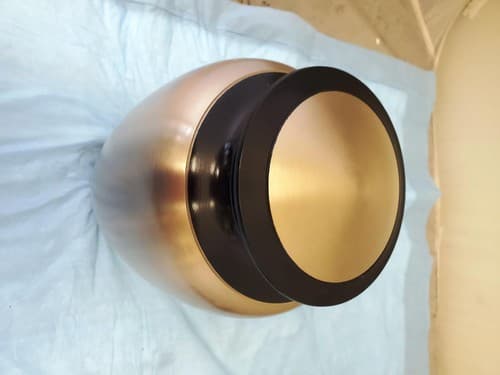 Modern Beautiful Design Handcrafted Urn for Human Ashes BA-631 - Thumbnail 5
