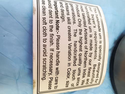 Modern Beautiful Design Handcrafted Urn for Human Ashes BA-631 - Thumbnail 8