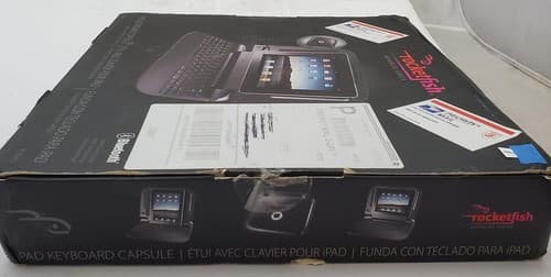 ROCKETFISH Advanced Series IPAD Keyboard / Stand / Case for APPLE - Thumbnail 4