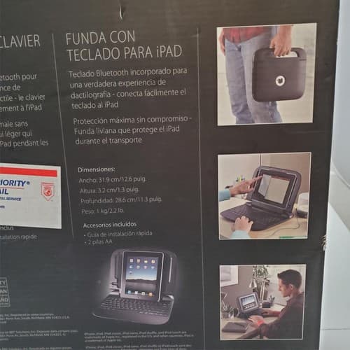 ROCKETFISH Advanced Series IPAD Keyboard / Stand / Case for APPLE - Thumbnail 6