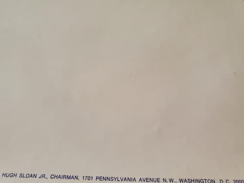 Rare Richard Nixon Re-elect The President Political Campaign Poster - Thumbnail 5