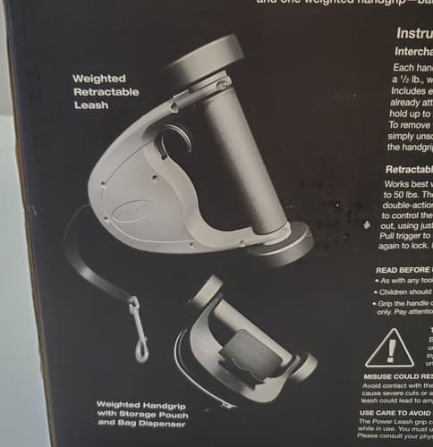 Power Leash Weighted Exercise System, Work Out While Walking Your Dog - Thumbnail 5