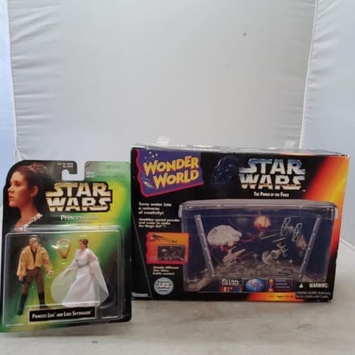 Star Wars Princess Leia & Luke Skywalker and Power Of The Force Wonder World - Image 1