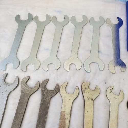 Mixed Lot of 29 Open Ended Wrench Spanner Machinist - Thumbnail 3