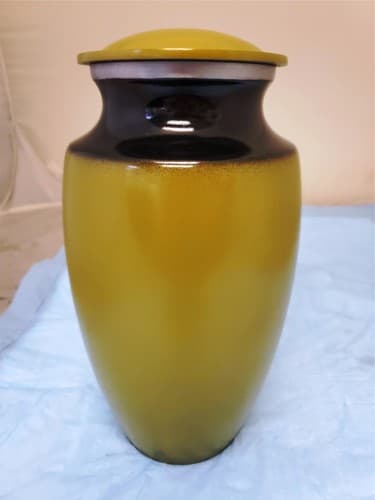 Modern Beautiful Design Handcrafted Urn for Human Ashes BAI-7699NK - Image 1