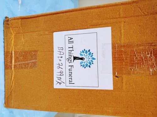 Modern Beautiful Design Handcrafted Urn for Human Ashes BAI-7699NK - Thumbnail 2