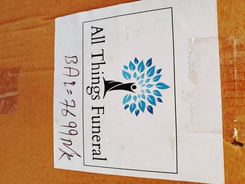 Modern Beautiful Design Handcrafted Urn for Human Ashes BAI-7699NK - Thumbnail 3