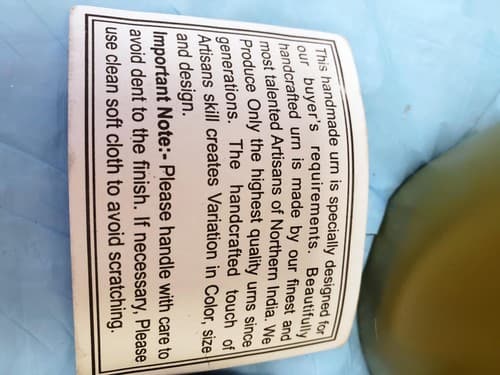 Modern Beautiful Design Handcrafted Urn for Human Ashes BAI-7699NK - Thumbnail 9