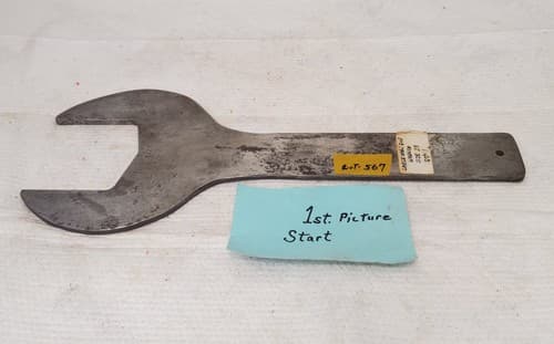 Vintage Large Open Ended Wrench LOT 567 - Image 1