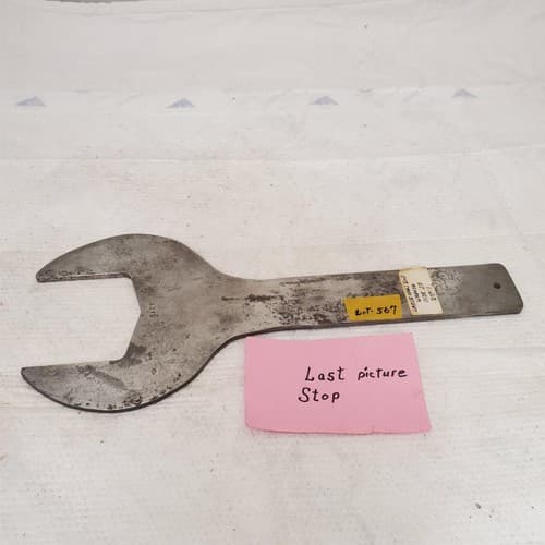 Vintage Large Open Ended Wrench LOT 567 - Thumbnail 8