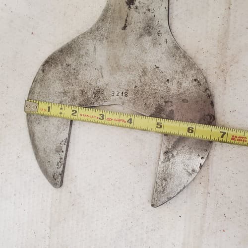 Vintage Large Open Ended Wrench LOT 567 - Thumbnail 5