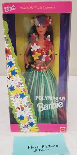 1994 Mattel Special Edition Dolls of the World Collection Polynesian Barbie Doll - Image 1