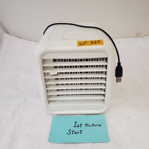 TRUSTECH AC801 7-Color Portable Air Cooling Mini Air Cooler LOT 525 - Image 1