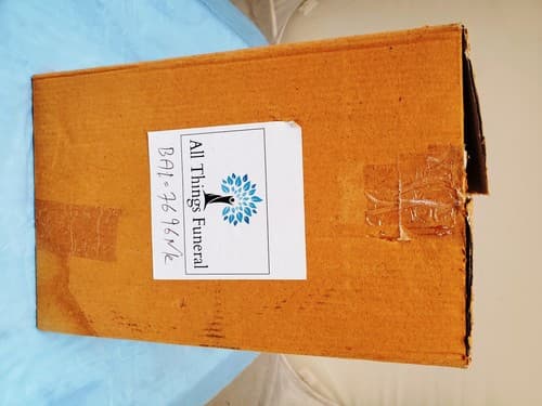 Modern Beautiful Design Handcrafted Urn for Human Ashes - BAI-7696NK - Thumbnail 2