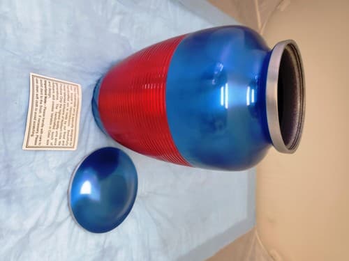 Modern Beautiful Design Handcrafted Urn for Human Ashes - BAI-7696NK - Thumbnail 7