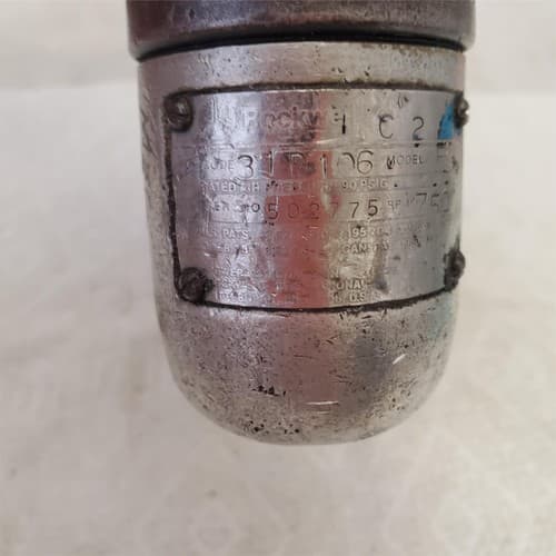 Rockwell 31D-106 F Pistol Grip Pneumatic Air Drill Air Tool E-9 87-1469 - Thumbnail 5