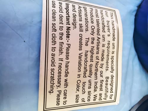 Modern Beautiful Design Handcrafted Urn for Human Ashes - BAI-7696NK - Thumbnail 8