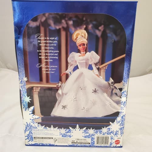 Barbie 1996 - Walt Disney's Cinderella - Holiday Princess First Series - Thumbnail 5