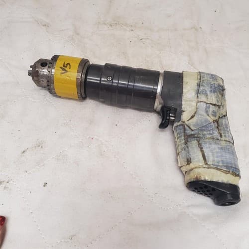 Heavy Duty Pistol Grip Pneumatic Air Drill Air Tool V5 - Thumbnail 3