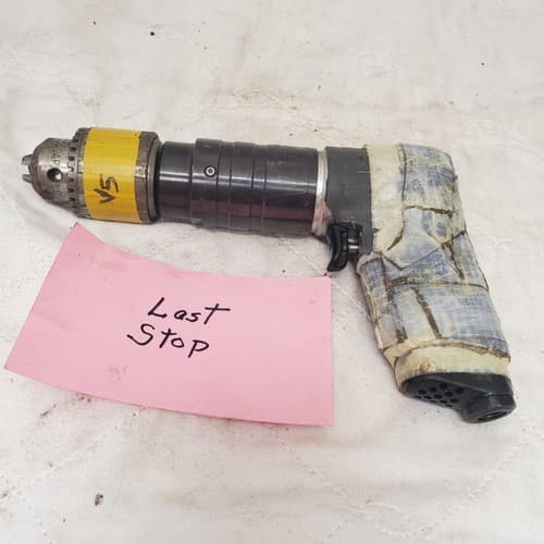 Heavy Duty Pistol Grip Pneumatic Air Drill Air Tool V5 - Thumbnail 6