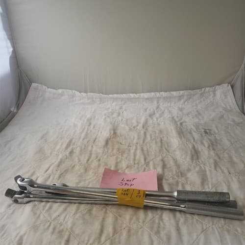 Lot of 3 Drive Flex Head Breaker Bar Extension LOT324 - Thumbnail 7