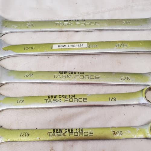Lot of 8Pcs 12 Point SAE Combination Wrench Set - LOT 470 - Thumbnail 12