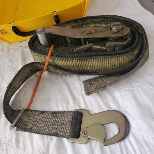 KINEDYNE Cargo Tie Down Strap w/Steel Safty Lock & Hook LOT150 - Thumbnail 6