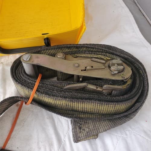 KINEDYNE Cargo Tie Down Strap w/Steel Safty Lock & Hook LOT150 - Thumbnail 5