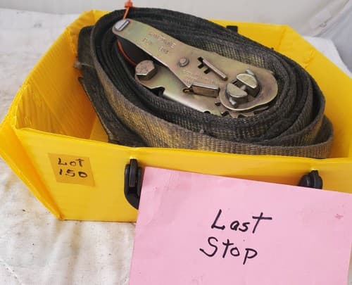 KINEDYNE Cargo Tie Down Strap w/Steel Safty Lock & Hook LOT150 - Thumbnail 8