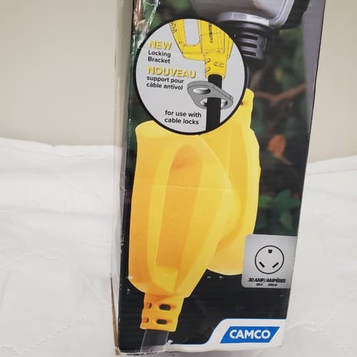 Camco Power Grip 30A RV Circuit Analyzer Plug Surge Protector - Thumbnail 3