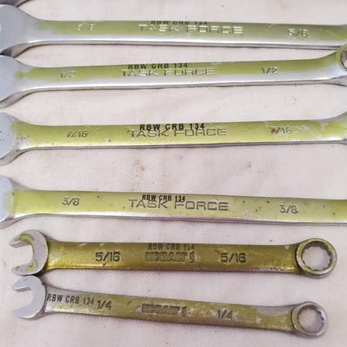 Lot of 8Pcs 12 Point SAE Combination Wrench Set - LOT 470 - Thumbnail 7