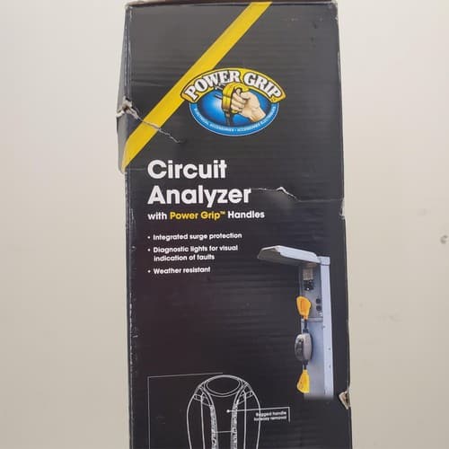 Camco Power Grip 30A RV Circuit Analyzer Plug Surge Protector - Thumbnail 9