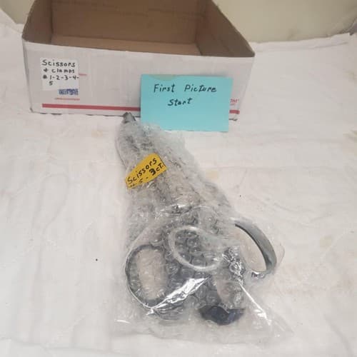 Lot of 3 Straight Cut Tinner Snips Pinking Shears Scissors #5 - Thumbnail 2