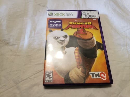 Kung Fu Panda 2 KINECT Microsoft Xbox 360, 2011 THQ Game Disc - Image 1