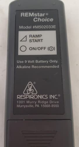 Remote Control for Respironics REMSTAR Choice M502033E - Thumbnail 3