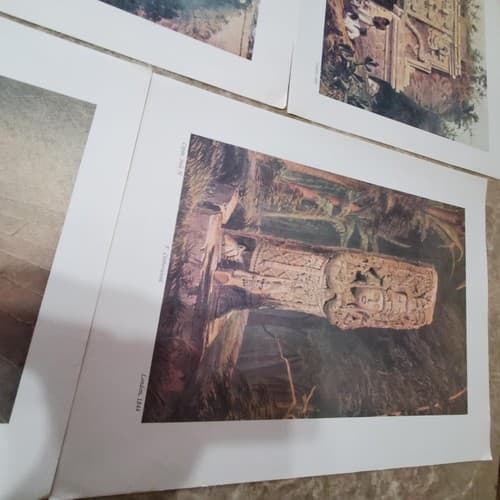 Lot of 9 Art Prints of Ruins and Temples - Thumbnail 5