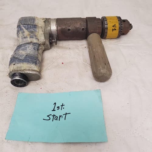 DOTCO 15C2989-53 Pistol Grip Pneumatic Air Drill w/ Handle Central Air Tool V1 - Image 1