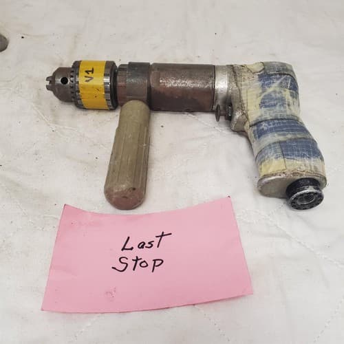 DOTCO 15C2989-53 Pistol Grip Pneumatic Air Drill w/ Handle Central Air Tool V1 - Thumbnail 8