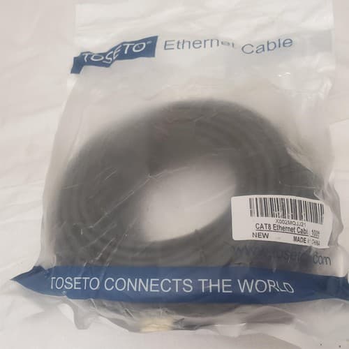 Toseto CAT8 100ft Ethernet Cable - Thumbnail 2