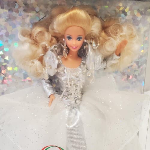 Barbie 1992 - Happy Holidays Barbie Doll - Mattel Special Edition - Thumbnail 2