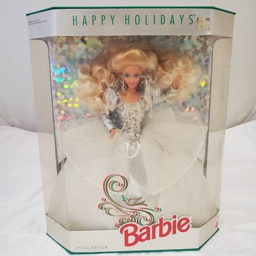 Barbie 1992 - Happy Holidays Barbie Doll - Mattel Special Edition - Thumbnail 3