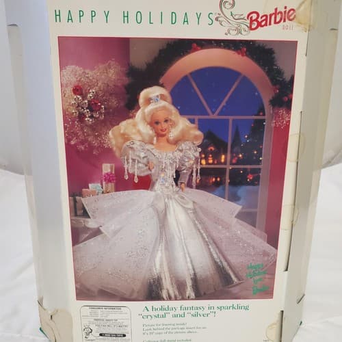 Barbie 1992 - Happy Holidays Barbie Doll - Mattel Special Edition - Thumbnail 5