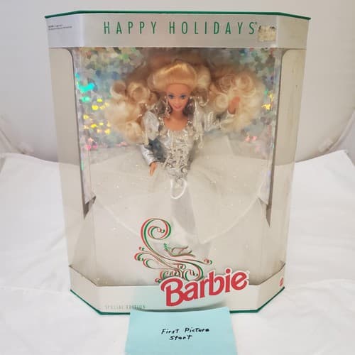 Barbie 1992 - Happy Holidays Barbie Doll - Mattel Special Edition - Image 1