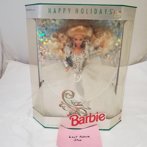 Barbie 1992 - Happy Holidays Barbie Doll - Mattel Special Edition - Thumbnail 7