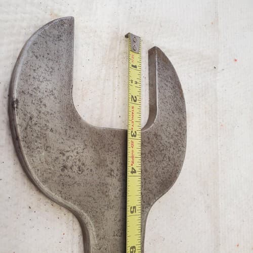 Vintage Large Open Ended Wrench LOT 568 - Thumbnail 4