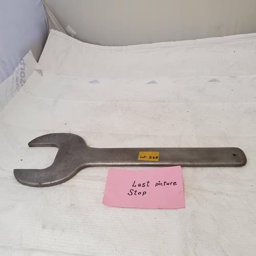 Vintage Large Open Ended Wrench LOT 568 - Thumbnail 6