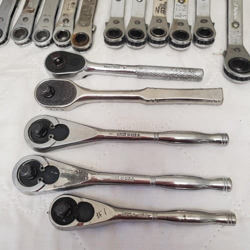 Lot of 28 Bluepoint, Armstong & more Ratcheting Wrench Set LOT-785 - Thumbnail 8