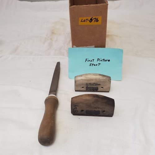 Wood File MILL5R with Misc. Tools LOT-676 - Image 1